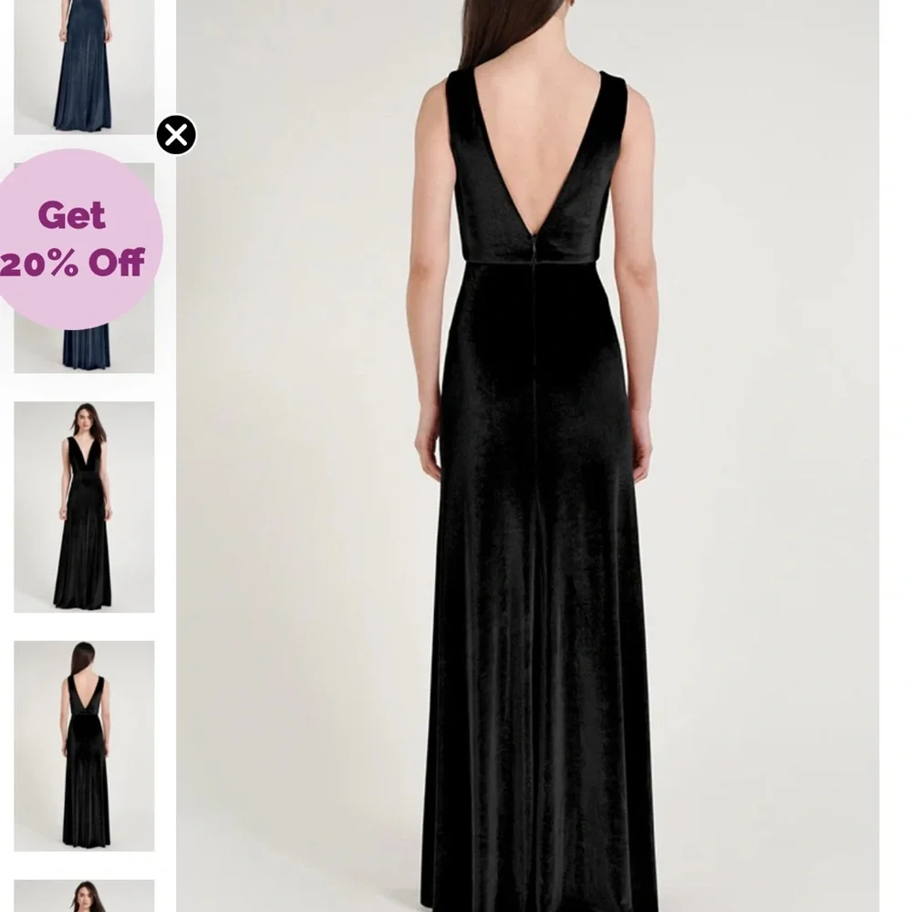 Jenny Yoo Homecoming Prom Dress - Picture 7 of 7